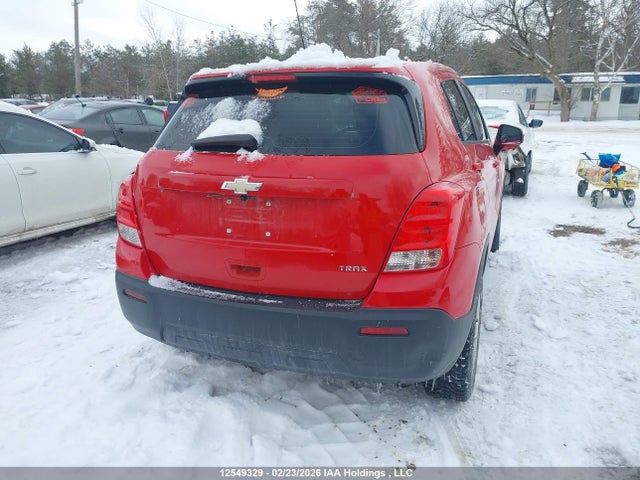 12549329 :رقم المزاد ، 3GNCJKSB9FL239246 vin ، 2015 Chevrolet Trax Ls مزاد بيع