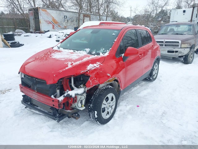 12549329 :رقم المزاد ، 3GNCJKSB9FL239246 vin ، 2015 Chevrolet Trax Ls مزاد بيع