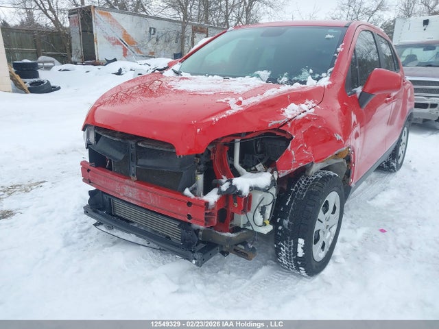 12549329 :رقم المزاد ، 3GNCJKSB9FL239246 vin ، 2015 Chevrolet Trax Ls مزاد بيع