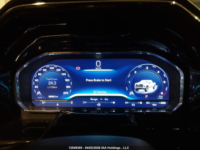 2023 Chevrolet Silverado K1500 Lt Trail Boss მანქანა იყიდება აუქციონზე, vin: 3GCUDFED5PG198908, აუქციონის ნომერი: 12549385