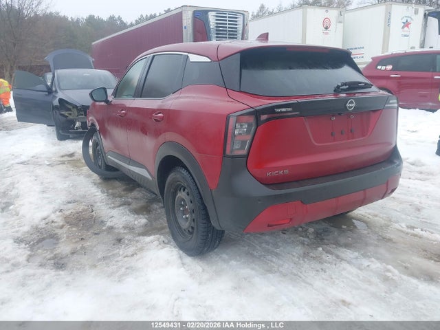 2025 Nissan Kicks Sv მანქანა იყიდება აუქციონზე, vin: 3N8AP6CA7SL303391, აუქციონის ნომერი: 12549431