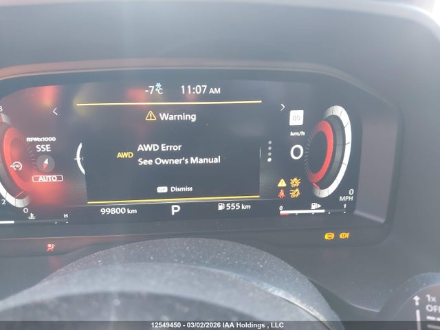 JN8BT3DD9PW320525 Nissan Rogue Platinum