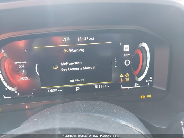 JN8BT3DD9PW320525 Nissan Rogue Platinum
