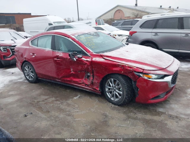 12549455 :رقم المزاد ، JM1BPBCM7S1758283 vin ، 2025 Mazda Mazda3 Gs مزاد بيع