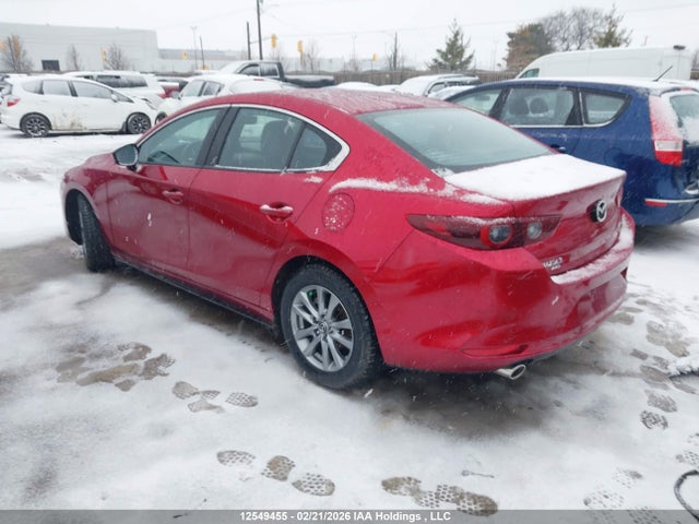 12549455 :رقم المزاد ، JM1BPBCM7S1758283 vin ، 2025 Mazda Mazda3 Gs مزاد بيع