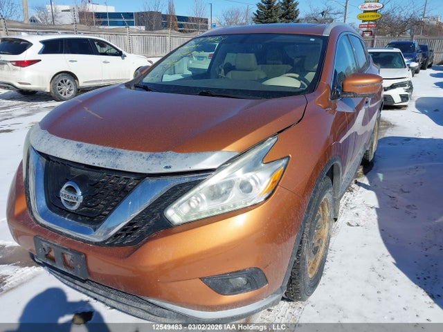 5N1AZ2MH2GN114127 Nissan Murano S/sl/sv/platinum