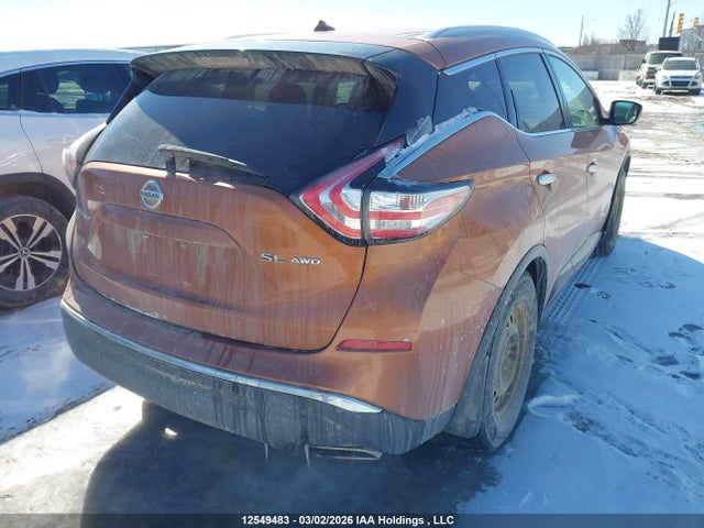 5N1AZ2MH2GN114127 Nissan Murano S/sl/sv/platinum