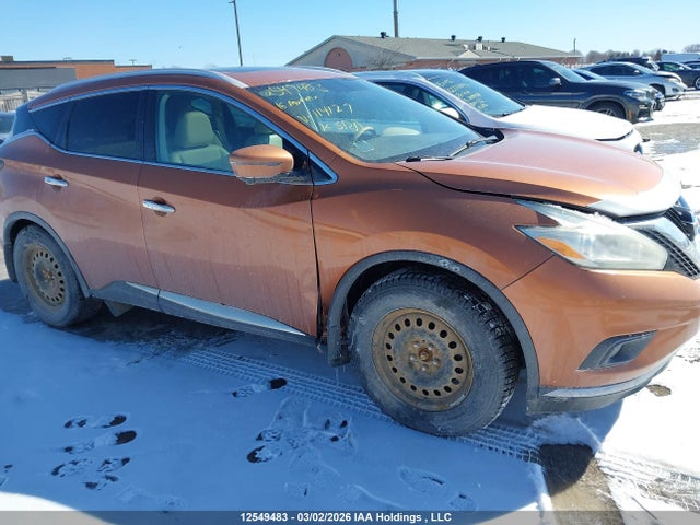 5N1AZ2MH2GN114127 Nissan Murano S/sl/sv/platinum