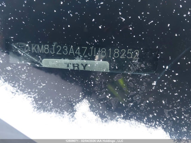 KM8J23A47JU818252 Hyundai TUCSON SE