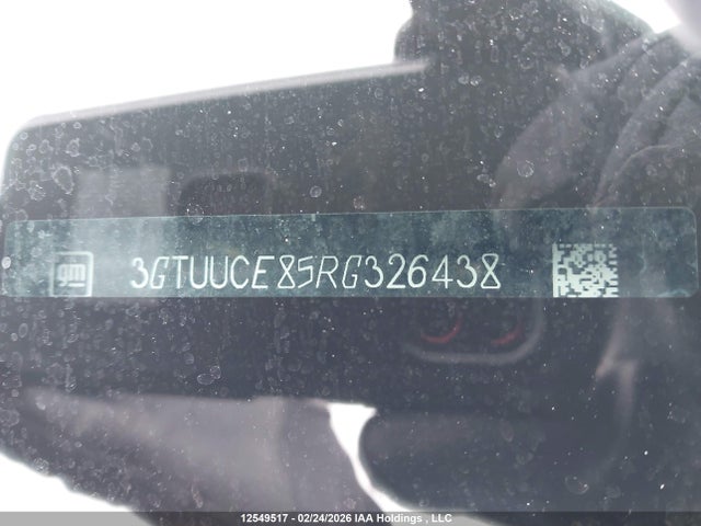 3GTUUCE85RG326438 GMC Sierra 1500 Elevation