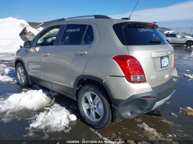 Aukcja sprzedaży 2015 Chevrolet Trax 2lt, vin: 3GNCJMSB2FL155961, numer aukcji: 12549556