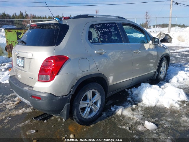 Aukcja sprzedaży 2015 Chevrolet Trax 2lt, vin: 3GNCJMSB2FL155961, numer aukcji: 12549556