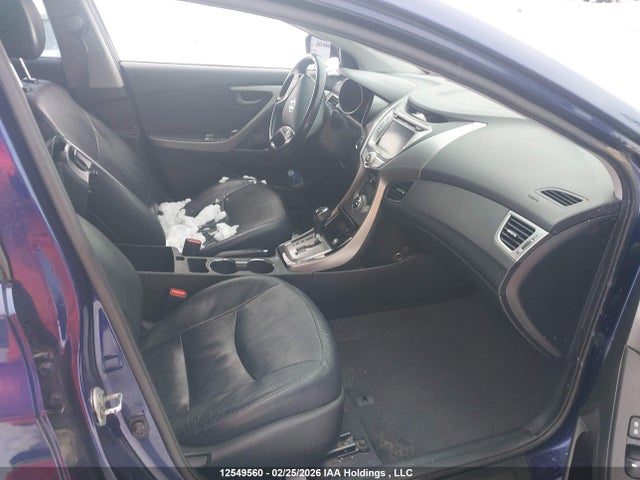 Продажа на аукционе авто 2013 Hyundai Elantra Limited, vin: 5NPDH4AE1DH219117, номер лота: 12549560