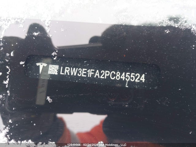 Aukcja sprzedaży 2023 Tesla Model 3, vin: LRW3E1FA2PC845524, numer aukcji: 12549566