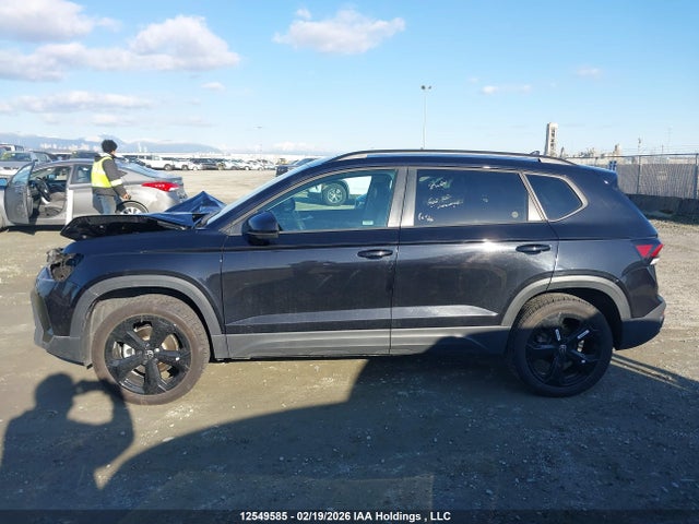 Продажа на аукционе авто 2025 Volkswagen Taos Se Black, vin: 3VV2C7B23SM043448, номер лота: 12549585