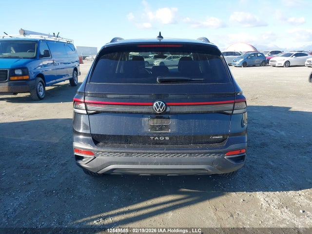 Продажа на аукционе авто 2025 Volkswagen Taos Se Black, vin: 3VV2C7B23SM043448, номер лота: 12549585