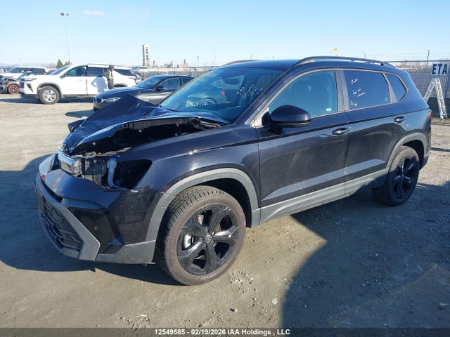 Продажа на аукционе авто 2025 Volkswagen Taos Se Black, vin: 3VV2C7B23SM043448, номер лота: 12549585