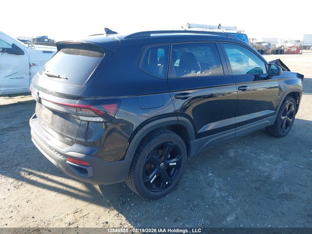 Продажа на аукционе авто 2025 Volkswagen Taos Se Black, vin: 3VV2C7B23SM043448, номер лота: 12549585