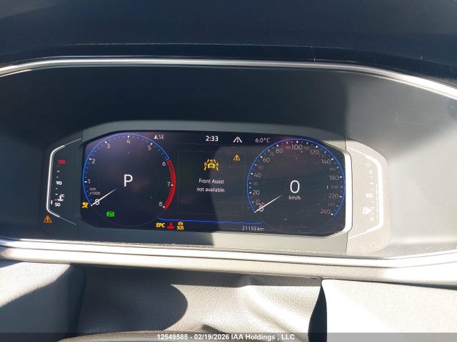 Продажа на аукционе авто 2025 Volkswagen Taos Se Black, vin: 3VV2C7B23SM043448, номер лота: 12549585