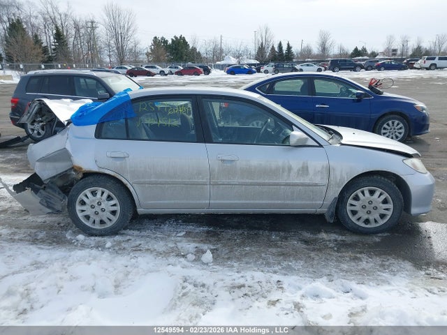 2004 Honda Civic მანქანა იყიდება აუქციონზე, vin: 2HGES166X4H934512, აუქციონის ნომერი: 12549594