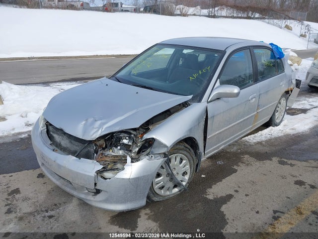 2004 Honda Civic მანქანა იყიდება აუქციონზე, vin: 2HGES166X4H934512, აუქციონის ნომერი: 12549594