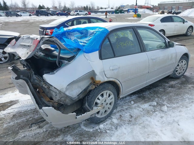 2004 Honda Civic მანქანა იყიდება აუქციონზე, vin: 2HGES166X4H934512, აუქციონის ნომერი: 12549594