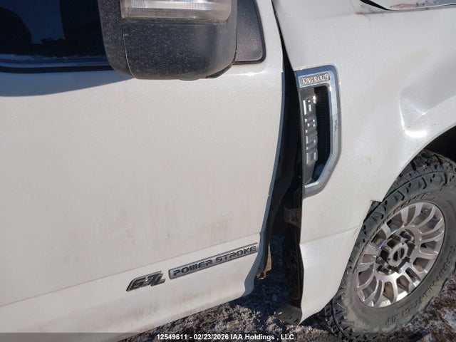 12549611 :رقم المزاد ، 1FT8W3BT3MEC77440 vin ، 2021 Ford F-350 King Ranch مزاد بيع