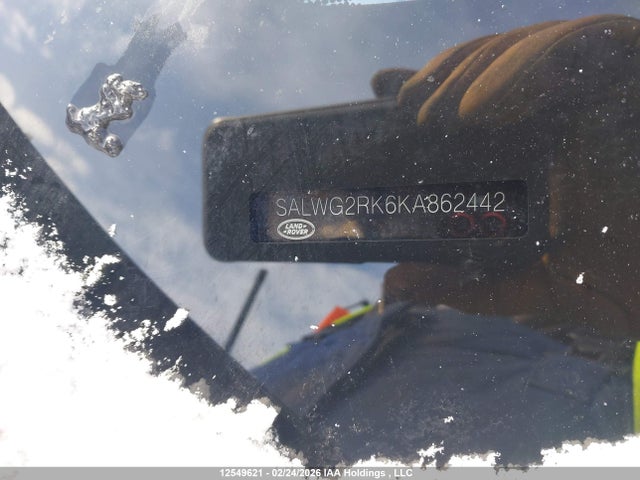 SALWG2RK6KA862442 Land Rover Range Rover Sport Se