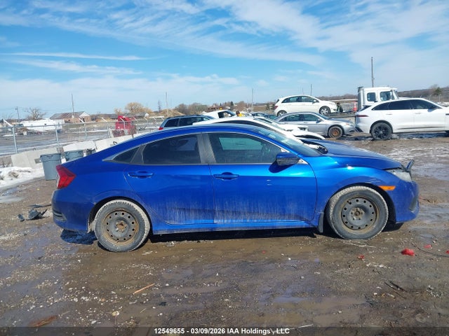 12549655 :رقم المزاد ، 2HGFC2F54HH007638 vin ، 2017 Honda Civic Lx مزاد بيع