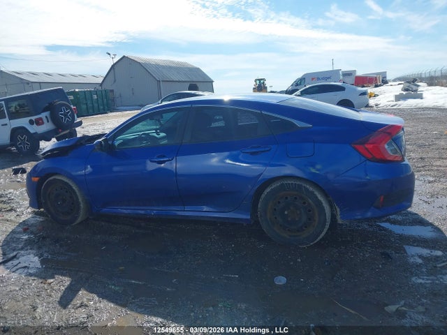 12549655 :رقم المزاد ، 2HGFC2F54HH007638 vin ، 2017 Honda Civic Lx مزاد بيع