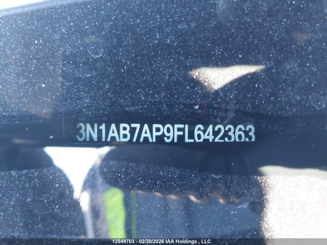 Продажа на аукционе авто 2015 Nissan Sentra S/sv/sr/sl, vin: 3N1AB7AP9FL642363, номер лота: 12549703