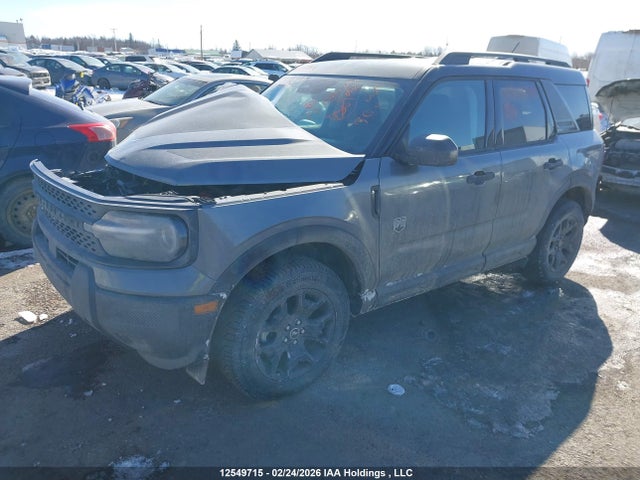 2025 Ford Bronco Sport Big Bend მანქანა იყიდება აუქციონზე, vin: 3FMCR9BN0SRE40265, აუქციონის ნომერი: 12549715