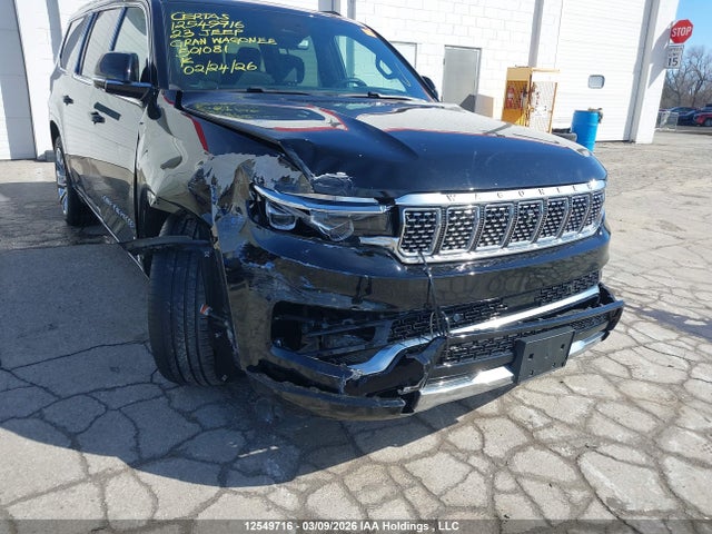 Продаж на аукціоні авто 2023 Jeep Grand Wagoneer L Series Ii, vin: 1C4SJSFP3PS501081, номер лоту: 12549716