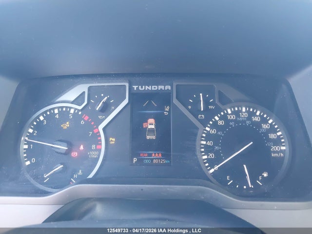 2023 Toyota Tundra მანქანა იყიდება აუქციონზე, vin: 5TFJA5DB8PX121807, აუქციონის ნომერი: 12549733