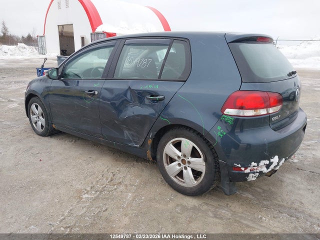 12549787 :رقم المزاد ، WVWDM7AJ6DW069476 vin ، 2013 Volkswagen Golf مزاد بيع