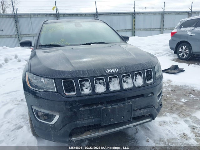 Продаж на аукціоні авто 2018 Jeep Compass Limited, vin: 3C4NJDCB9JT412963, номер лоту: 12549801