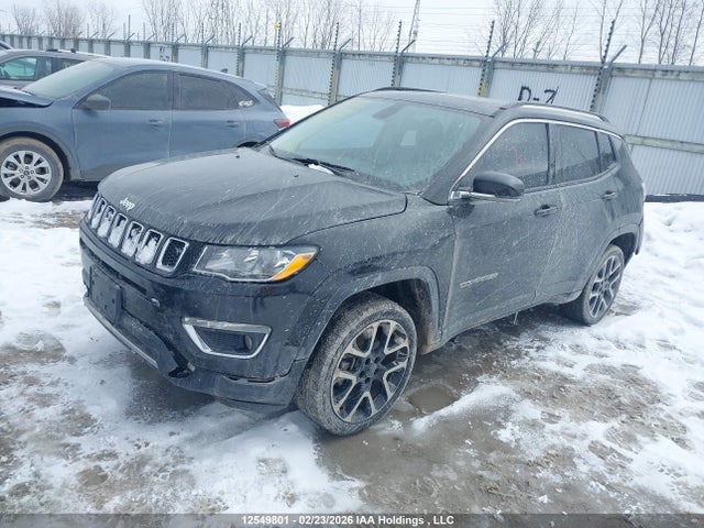 Продаж на аукціоні авто 2018 Jeep Compass Limited, vin: 3C4NJDCB9JT412963, номер лоту: 12549801