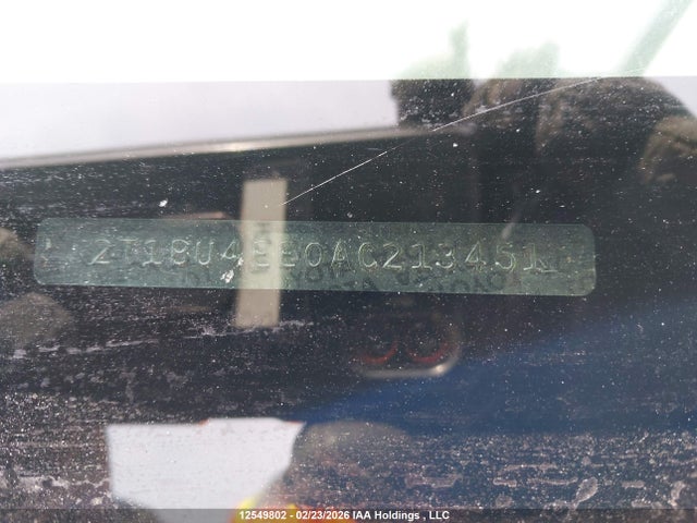 Aukcja sprzedaży 2010 Toyota Corolla S/le/xle, vin: 2T1BU4EE0AC213451, numer aukcji: 12549802