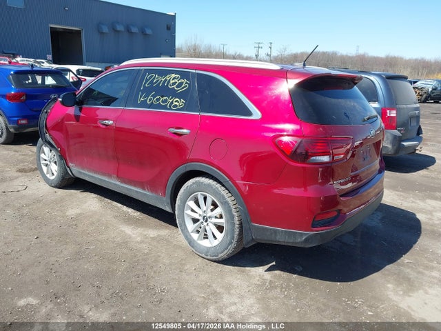 5XYPGDA33KG600485 KIA Sorento 2.4l Lx
