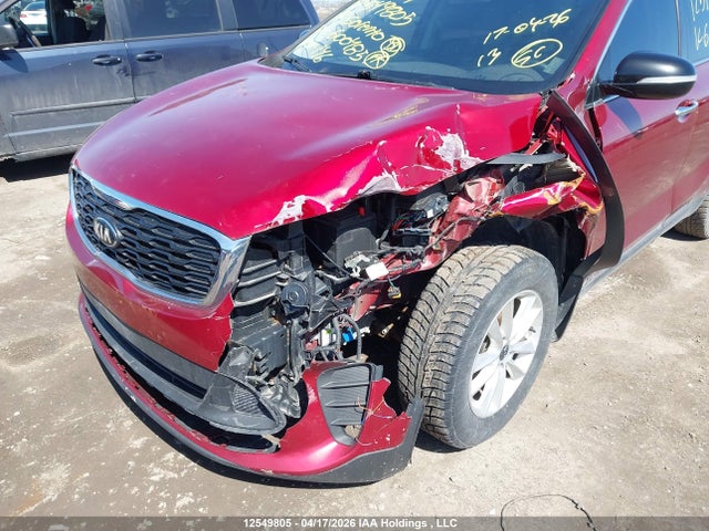 5XYPGDA33KG600485 KIA Sorento 2.4l Lx