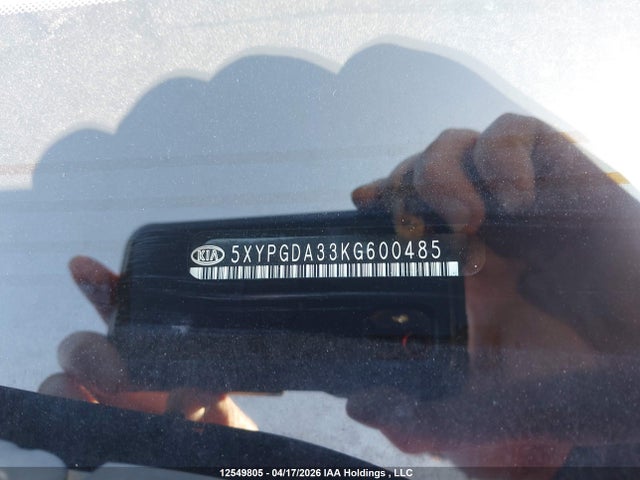 5XYPGDA33KG600485 KIA Sorento 2.4l Lx