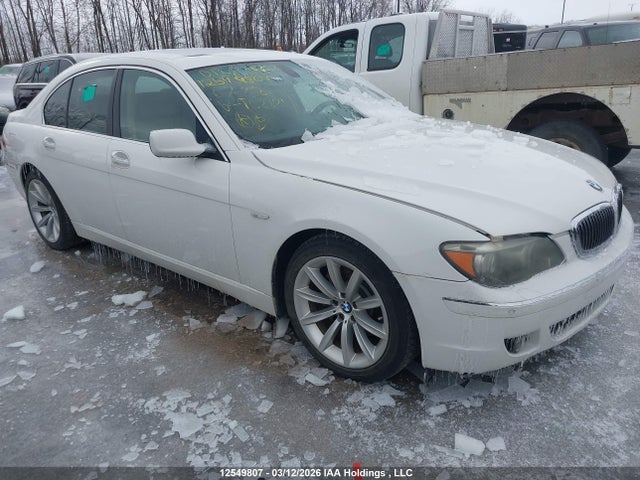 Aukcja sprzedaży 2007 Bmw 750 I, vin: WBAHL83507DT08821, numer aukcji: 12549807