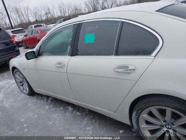 Aukcja sprzedaży 2007 Bmw 750 I, vin: WBAHL83507DT08821, numer aukcji: 12549807