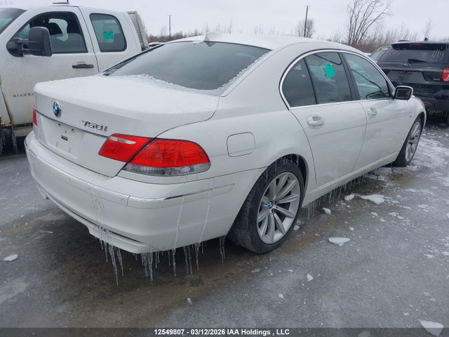 Aukcja sprzedaży 2007 Bmw 750 I, vin: WBAHL83507DT08821, numer aukcji: 12549807