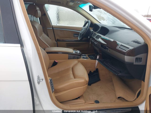 Aukcja sprzedaży 2007 Bmw 750 I, vin: WBAHL83507DT08821, numer aukcji: 12549807