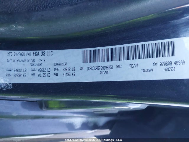 Chrysler 200 Limited 2016 1C3CCCAB7GN198051 Image 18