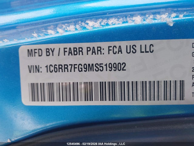 RAM 1500 Classic Tradesman 2021 1C6RR7FG9MS519902 Image 19