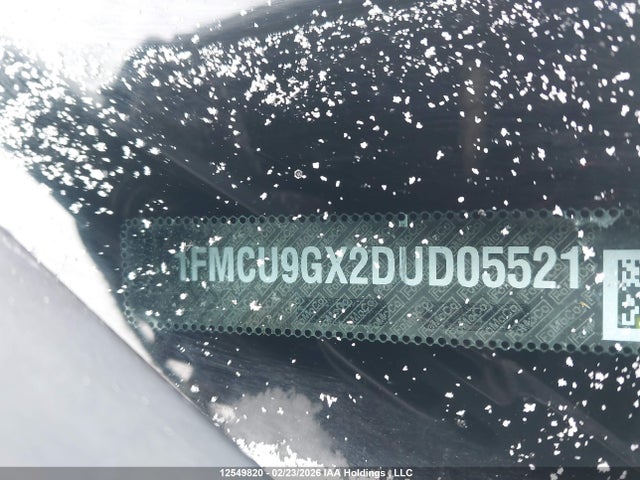 Aukcja sprzedaży 2013 Ford Escape Se, vin: 1FMCU9GX2DUD05521, numer aukcji: 12549820