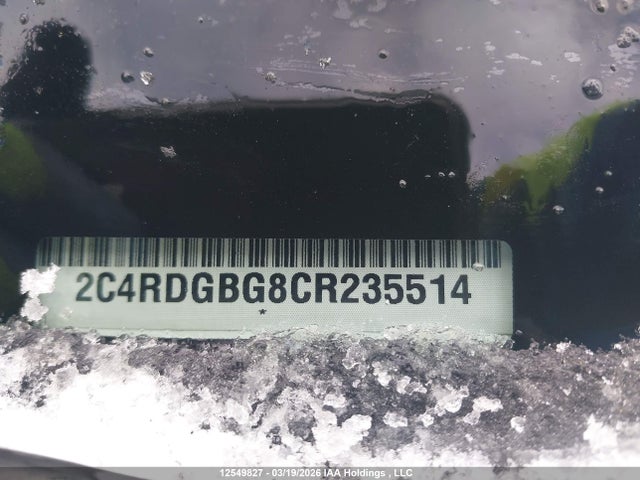 Aukcja sprzedaży 2012 Dodge Grand Caravan Se, vin: 2C4RDGBG8CR235514, numer aukcji: 12549827