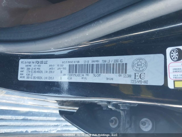 1C6SRFKM0LN261144 Dodge RAM 1500